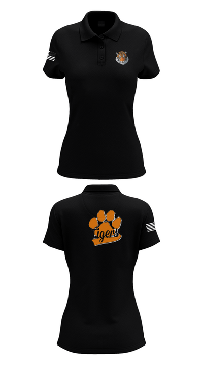 Granite Falls Middle School Soccer 39845598 Women's Short Sleeve Performance Polo  - 36