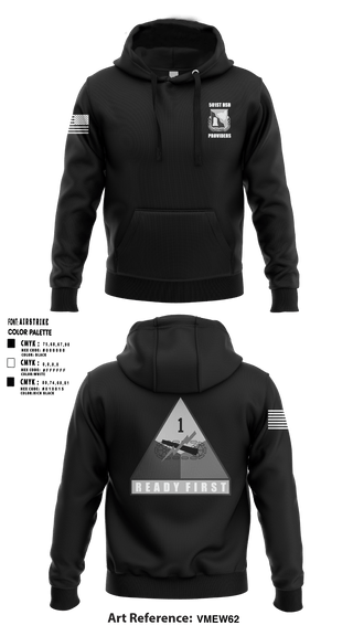 Hoodie, 501st Brigade Support Battalion, , Teamtime, Team time, sublimation, custom sports apparel, team uniforms, spirit wear, spiritwear, sports uniforms, custom shirts, team store, custom team store, fundraiser sports, apparel fundraiser