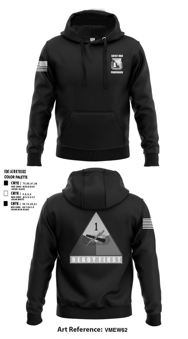 Hoodie, 501st Brigade Support Battalion, , Teamtime, Team time, sublimation, custom sports apparel, team uniforms, spirit wear, spiritwear, sports uniforms, custom shirts, team store, custom team store, fundraiser sports, apparel fundraiser