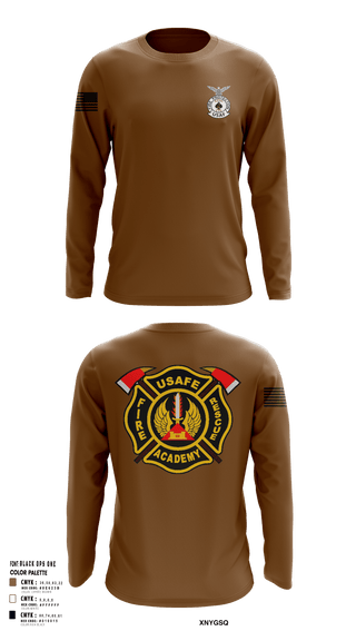 Long Sleeve Performance Shirt, 435th CTS, Air Force, Teamtime, Team time, sublimation, custom sports apparel, team uniforms, spirit wear, spiritwear, sports uniforms, custom shirts, team store, custom team store, fundraiser sports, apparel fundraiser