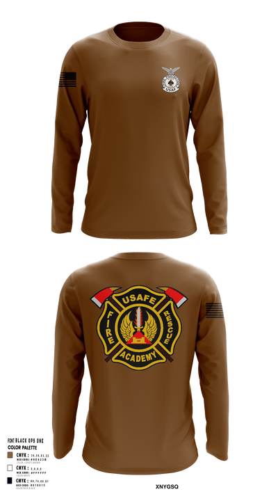 435th CTS 2997096 Long Sleeve Performance Shirt - 136