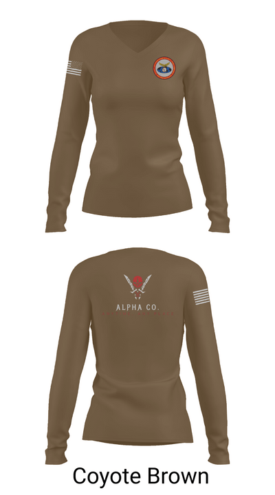 FAST 38169751 Women's Long Sleeve V-neck Shirt - 17