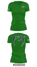 Fossil Ridge High School Baseball 9385458 Women's Short Sleeve V-neck Shirt - 21