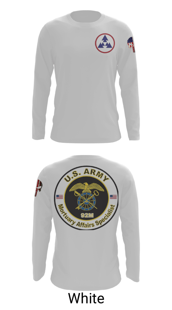 Long Sleeve Performance Shirt, 54th Quartermaster Company, , Teamtime, Team time, sublimation, custom sports apparel, team uniforms, spirit wear, spiritwear, sports uniforms, custom shirts, team store, custom team store, fundraiser sports, apparel fundraiser