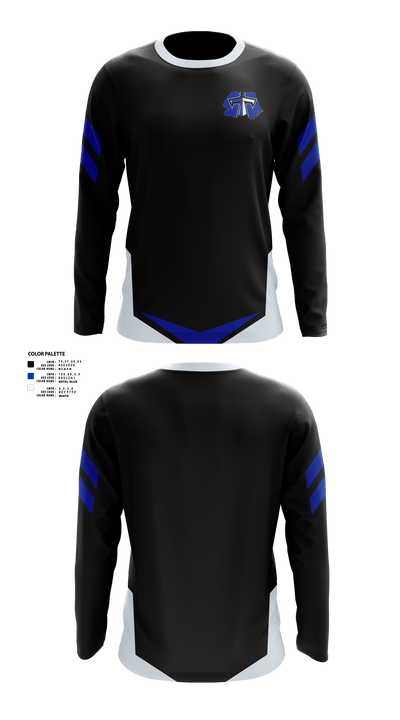 Heide Trask Senior High School Wrestling 50936219 Long Sleeve Performance Shirt - 40