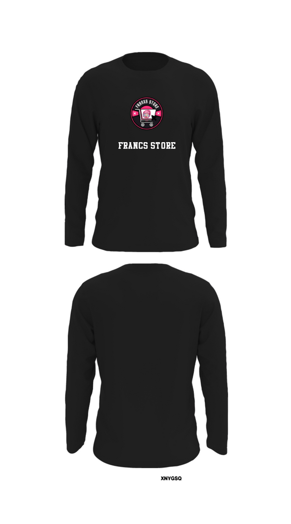 Long Sleeve Performance Shirt, Francs Store, E-Sports, Teamtime, Team time, sublimation, custom sports apparel, team uniforms, spirit wear, spiritwear, sports uniforms, custom shirts, team store, custom team store, fundraiser sports, apparel fundraiser