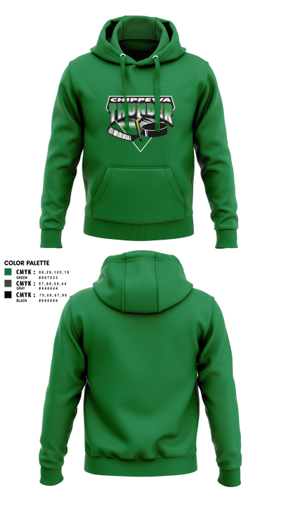Chippewa Youth Hockey 90833189 Hoodie - 5