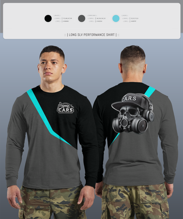 Long Sleeve Performance Shirt, C.A.R.S, , Teamtime, Team time, sublimation, custom sports apparel, team uniforms, spirit wear, spiritwear, sports uniforms, custom shirts, team store, custom team store, fundraiser sports, apparel fundraiser