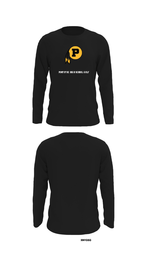 Long Sleeve Performance Shirt, Pontotoc High School Golf, Golf, Teamtime, Team time, sublimation, custom sports apparel, team uniforms, spirit wear, spiritwear, sports uniforms, custom shirts, team store, custom team store, fundraiser sports, apparel fundraiser