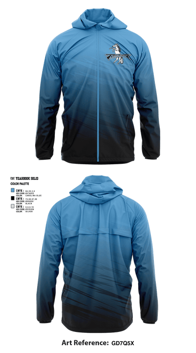 Lake Region High School Cross Country 61427028 Windbreaker - 1