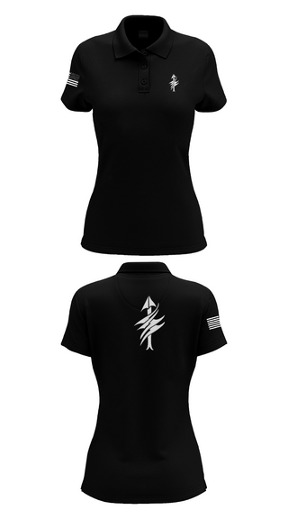 Womens Short Sleeve Performance Polo, 3rd Battalion 2nd Marines Scout Sniper Platoon, Marines, Teamtime, Team time, sublimation, custom sports apparel, team uniforms, spirit wear, spiritwear, sports uniforms, custom shirts, team store, custom team store, fundraiser sports, apparel fundraiser