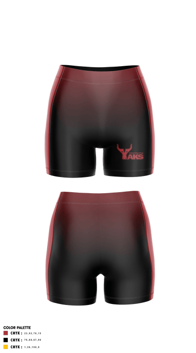 Yakima Valley College Volleyball 59541208 Women's Shorts - 40
