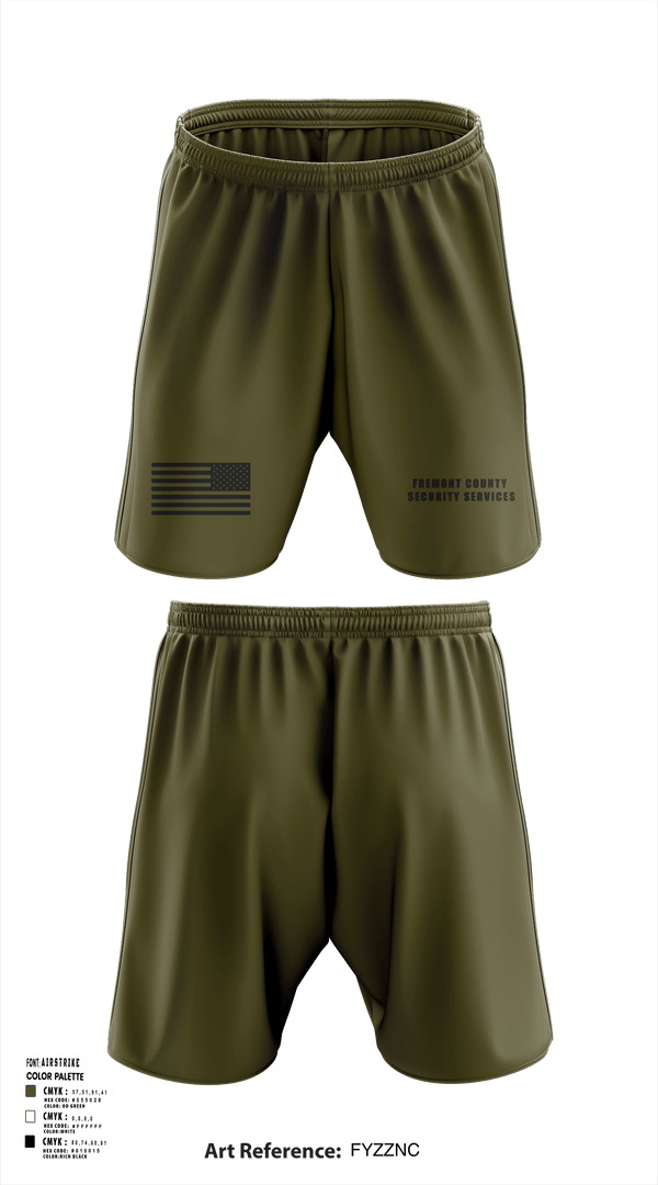 Athletic Shorts With Pockets, Fremont County Security Services, Police, Teamtime, Team time, sublimation, custom sports apparel, team uniforms, spirit wear, spiritwear, sports uniforms, custom shirts, team store, custom team store, fundraiser sports, apparel fundraiser