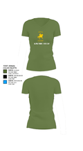 Alpha Troop, 1-221 CAV 34469039 Women's Short Sleeve V-neck Shirt - 42