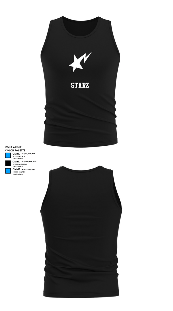 Tank Top, Starz, Men's Basketball, Teamtime, Team time, sublimation, custom sports apparel, team uniforms, spirit wear, spiritwear, sports uniforms, custom shirts, team store, custom team store, fundraiser sports, apparel fundraiser