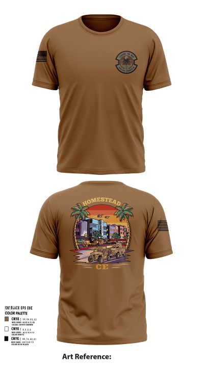 482D Civil Engineer Squadron 21891413 Short Sleeve Performance Shirt - 121