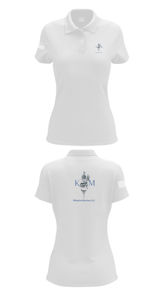 Womens Short Sleeve Performance Polo, K&M window solutions llc, , Teamtime, Team time, sublimation, custom sports apparel, team uniforms, spirit wear, spiritwear, sports uniforms, custom shirts, team store, custom team store, fundraiser sports, apparel fundraiser