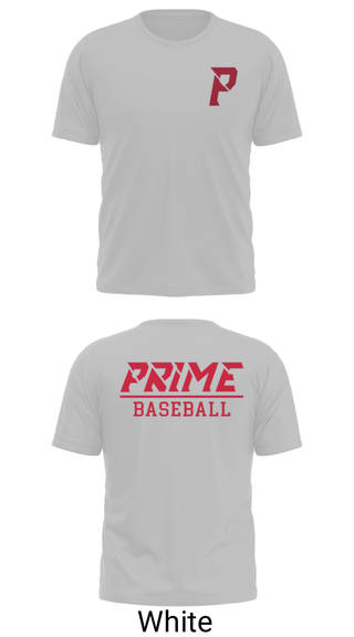 Short Sleeve Performance Shirt, Prime Baseball, Baseball, Teamtime, Team time, sublimation, custom sports apparel, team uniforms, spirit wear, spiritwear, sports uniforms, custom shirts, team store, custom team store, fundraiser sports, apparel fundraiser