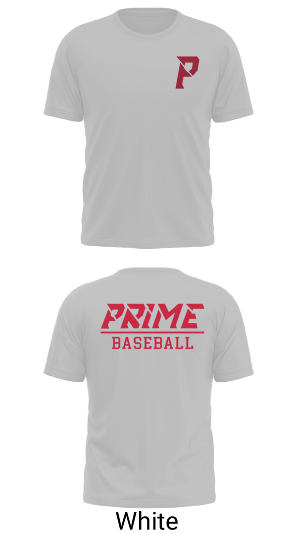 Short Sleeve Performance Shirt, Prime Baseball, Baseball, Teamtime, Team time, sublimation, custom sports apparel, team uniforms, spirit wear, spiritwear, sports uniforms, custom shirts, team store, custom team store, fundraiser sports, apparel fundraiser