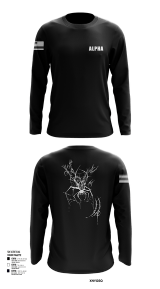 Long Sleeve Performance Shirt, Alpha, Air Force, Teamtime, Team time, sublimation, custom sports apparel, team uniforms, spirit wear, spiritwear, sports uniforms, custom shirts, team store, custom team store, fundraiser sports, apparel fundraiser