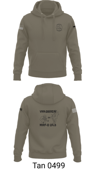 Hoodie, VMM-268, Marines, Teamtime, Team time, sublimation, custom sports apparel, team uniforms, spirit wear, spiritwear, sports uniforms, custom shirts, team store, custom team store, fundraiser sports, apparel fundraiser