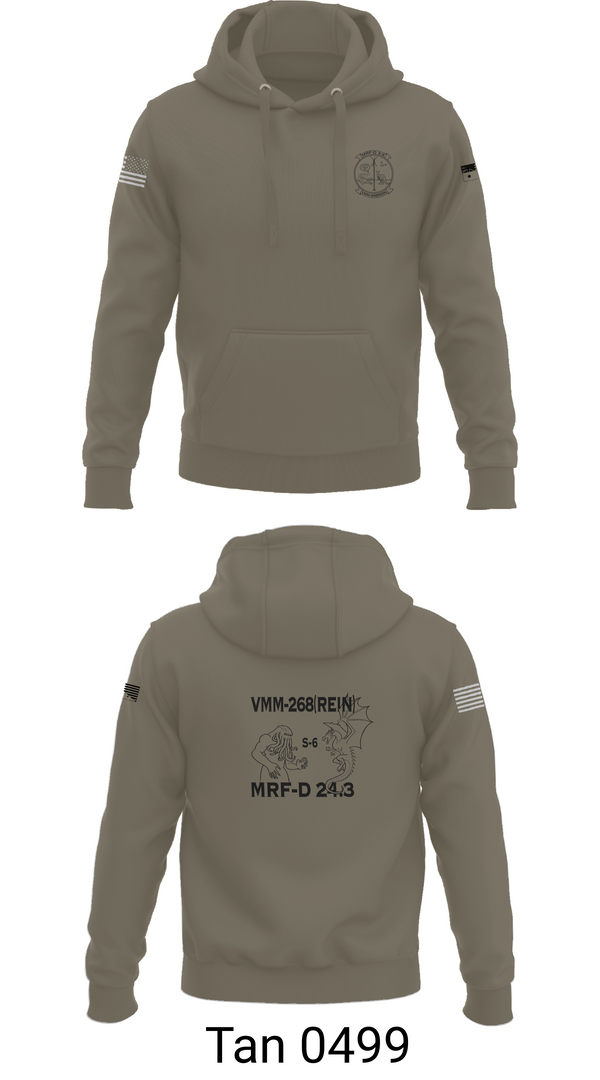 Hoodie, VMM-268, Marines, Teamtime, Team time, sublimation, custom sports apparel, team uniforms, spirit wear, spiritwear, sports uniforms, custom shirts, team store, custom team store, fundraiser sports, apparel fundraiser