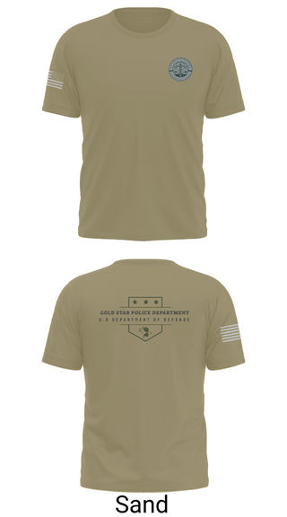 Short Sleeve Performance Shirt, GOLD STAR POLICE DEPARTMENT, , Teamtime, Team time, sublimation, custom sports apparel, team uniforms, spirit wear, spiritwear, sports uniforms, custom shirts, team store, custom team store, fundraiser sports, apparel fundraiser