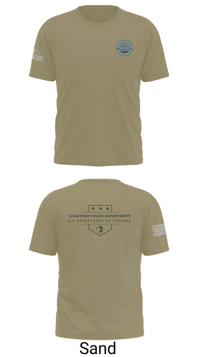 GOLD STAR POLICE DEPARTMENT 55137313 Short Sleeve Performance Shirt - 91