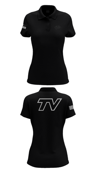 Womens Short Sleeve Performance Polo, Tug Valley High School Cheer, Cheer, Teamtime, Team time, sublimation, custom sports apparel, team uniforms, spirit wear, spiritwear, sports uniforms, custom shirts, team store, custom team store, fundraiser sports, apparel fundraiser