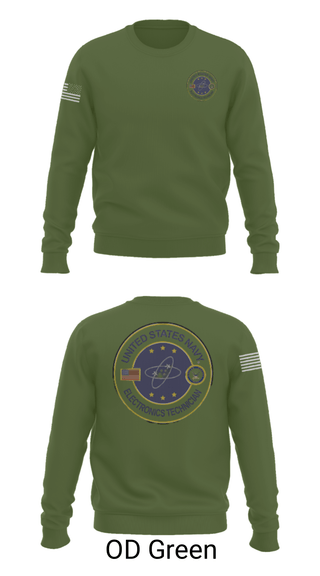 Crew Neck Sweatshirt, USS AMERICA LHA6, Navy, Teamtime, Team time, sublimation, custom sports apparel, team uniforms, spirit wear, spiritwear, sports uniforms, custom shirts, team store, custom team store, fundraiser sports, apparel fundraiser