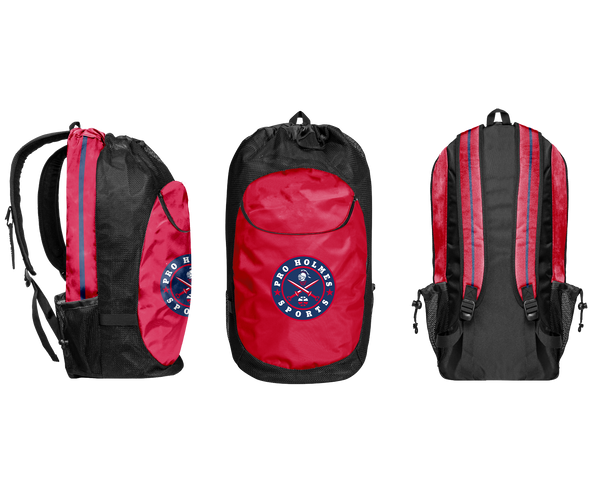 Gear Bag, Pro Holmes Sports Basketball Academy, Men's Basketball, Teamtime, Team time, sublimation, custom sports apparel, team uniforms, spirit wear, spiritwear, sports uniforms, custom shirts, team store, custom team store, fundraiser sports, apparel fundraiser