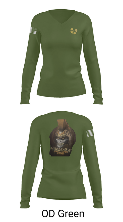 MWCS-28 7964328 Women's Long Sleeve V-neck Shirt - 57