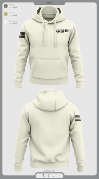 Hoodie, IDMT, Air Force, Teamtime, Team time, sublimation, custom sports apparel, team uniforms, spirit wear, spiritwear, sports uniforms, custom shirts, team store, custom team store, fundraiser sports, apparel fundraiser