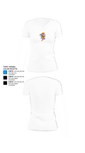 The Electric Zipper 5036144 Women's Short Sleeve V-neck Shirt - 18