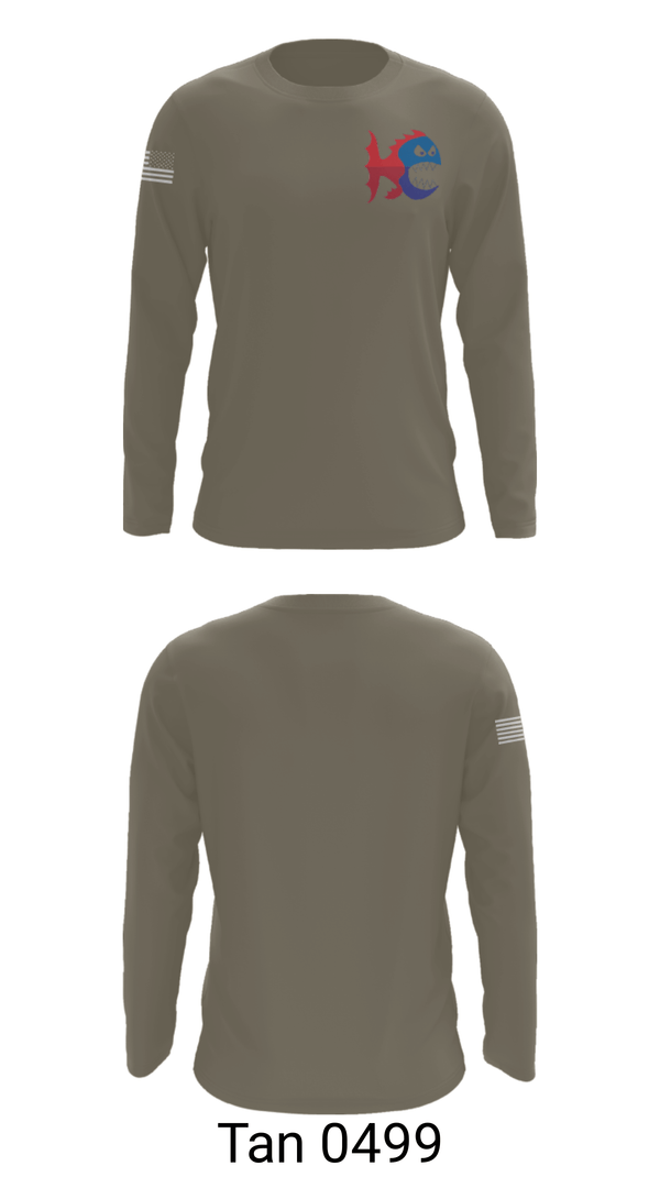 Long Sleeve Performance Shirt, Killer Guppies, Wrestling, Teamtime, Team time, sublimation, custom sports apparel, team uniforms, spirit wear, spiritwear, sports uniforms, custom shirts, team store, custom team store, fundraiser sports, apparel fundraiser
