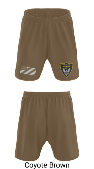 Athletic Shorts With Pockets, White County Sheriff's Office, Police, Teamtime, Team time, sublimation, custom sports apparel, team uniforms, spirit wear, spiritwear, sports uniforms, custom shirts, team store, custom team store, fundraiser sports, apparel fundraiser