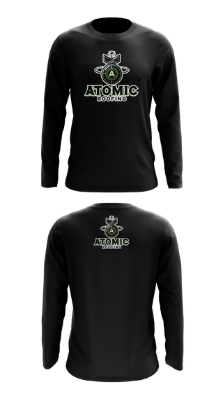 Long Sleeve Performance Shirt, Atomic Roofing, , Teamtime, Team time, sublimation, custom sports apparel, team uniforms, spirit wear, spiritwear, sports uniforms, custom shirts, team store, custom team store, fundraiser sports, apparel fundraiser