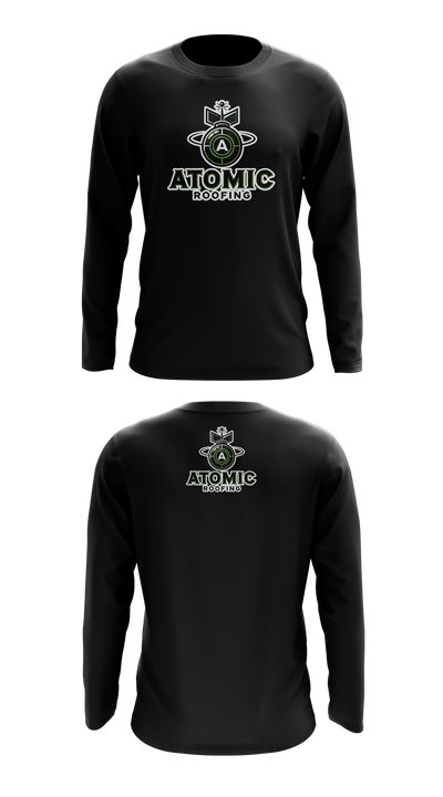 Atomic Roofing 23629597 Long Sleeve Performance Shirt 41