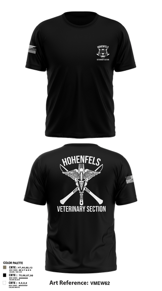 Old School Cotton Feel Shirt, Hohenfels VTFHohenfels Veterinary Section, Army, Teamtime, Team time, sublimation, custom sports apparel, team uniforms, spirit wear, spiritwear, sports uniforms, custom shirts, team store, custom team store, fundraiser sports, apparel fundraiser