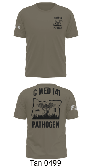 Old School Cotton Feel Shirt, C MED 141, National Guard, Teamtime, Team time, sublimation, custom sports apparel, team uniforms, spirit wear, spiritwear, sports uniforms, custom shirts, team store, custom team store, fundraiser sports, apparel fundraiser