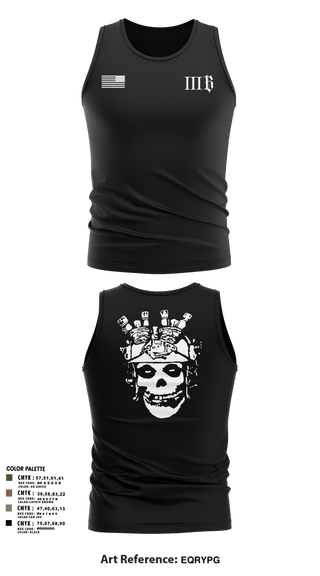 Tank Top, 3B 1-325 AIR, 2BCT, 82ND ABN DIV, Army, Teamtime, Team time, sublimation, custom sports apparel, team uniforms, spirit wear, spiritwear, sports uniforms, custom shirts, team store, custom team store, fundraiser sports, apparel fundraiser