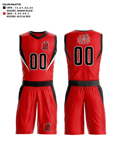 Moundridge High School Basketball 5586050 Basketball Uniform - 41