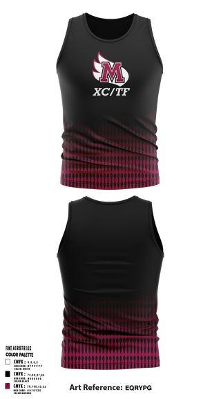 Tank Top, Meredith College Avenging Angels, Track & Field, Teamtime, Team time, sublimation, custom sports apparel, team uniforms, spirit wear, spiritwear, sports uniforms, custom shirts, team store, custom team store, fundraiser sports, apparel fundraiser