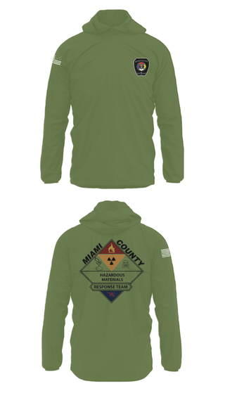 Windbreaker, Miami County Hazmat, , Teamtime, Team time, sublimation, custom sports apparel, team uniforms, spirit wear, spiritwear, sports uniforms, custom shirts, team store, custom team store, fundraiser sports, apparel fundraiser