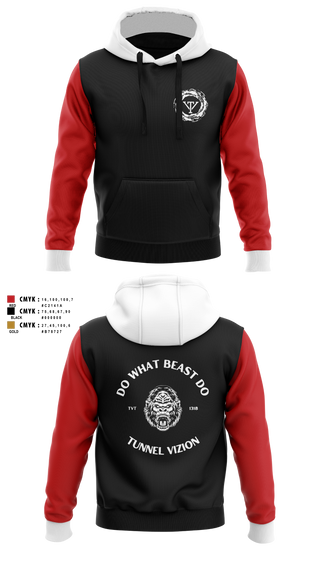 Hoodie, TUNNEL VIZION, Spirit Store, Teamtime, Team time, sublimation, custom sports apparel, team uniforms, spirit wear, spiritwear, sports uniforms, custom shirts, team store, custom team store, fundraiser sports, apparel fundraiser
