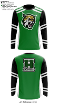 Hempstead High School Basketball 68535161 Long Sleeve Shooting Shirt - 41