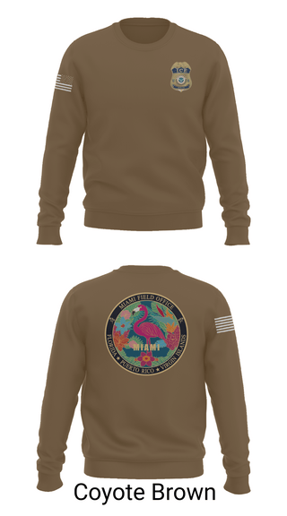 Crew Neck Sweatshirt, Criminal Apprehension Program, Police, Teamtime, Team time, sublimation, custom sports apparel, team uniforms, spirit wear, spiritwear, sports uniforms, custom shirts, team store, custom team store, fundraiser sports, apparel fundraiser