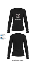 Dead Balls Society 21289687 Women's Long Sleeve V-neck Shirt - 34