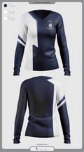 Yuma High School Wrestling 97193849 Women's Long Sleeve V-neck Shirt - 1