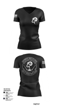 AFJROTC FL-034 58345712 Women's Short Sleeve V-neck Shirt - 118